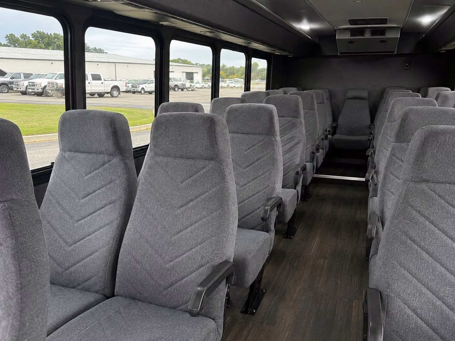20 passenger minibus inside