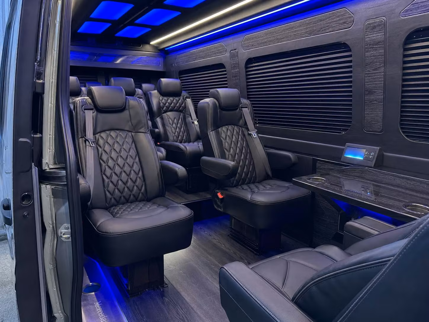 sprinter van transportation for groups and events across boston